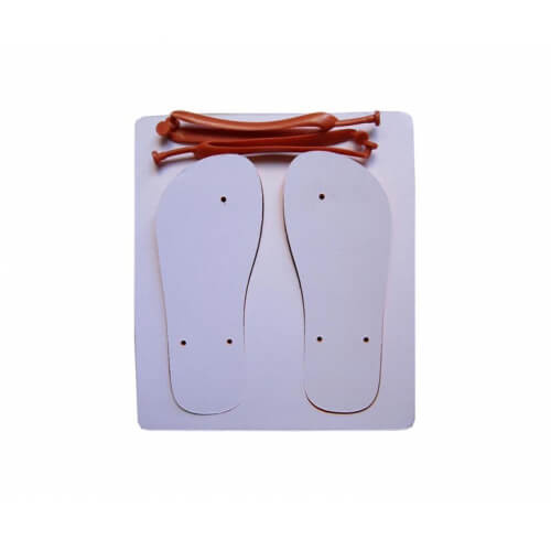 Foto žabky červené Sublimační termotransferový tisk