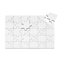 MDF Puzzle 25 x 17,5 cm (30 dílků) - pro sublimaci
