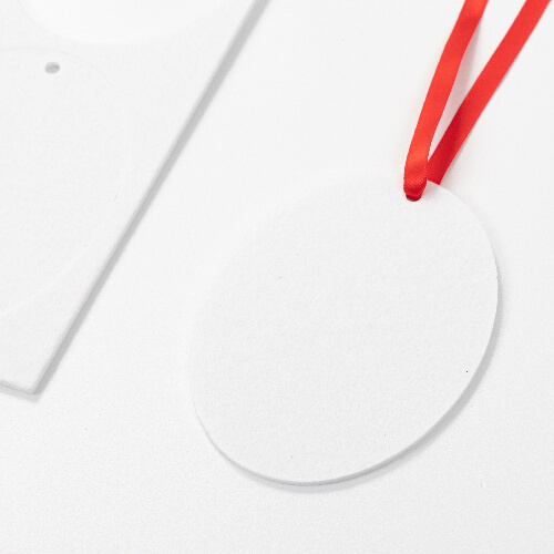 Vonná visačka do auto pro sublimaci - oválná