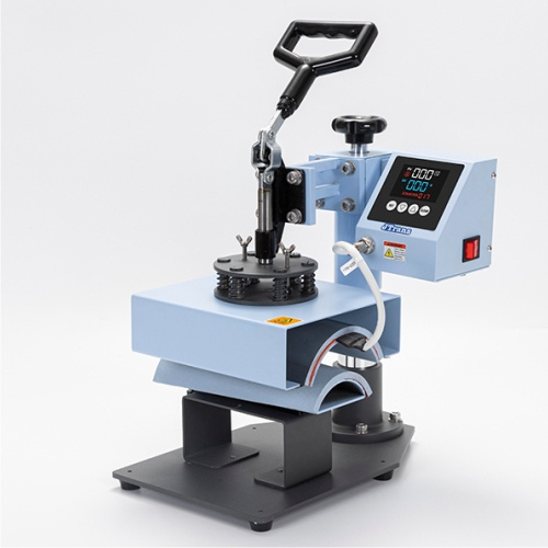 Tepelný lis na potisk fotbalových chráničů