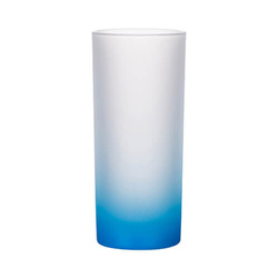 200 ml matné sklo pro sublimaci - modrý gradient