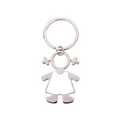 Přívěsek na klíče "Girl" pro sublimaci