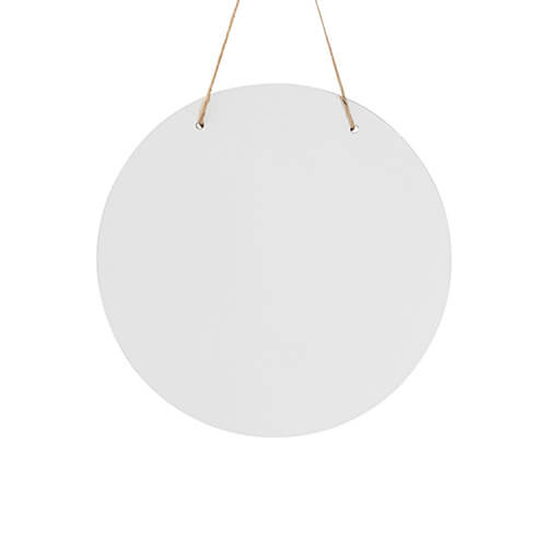 Věšák na dveře z MDF pro sublimaci - kruh Ø 30 cm
