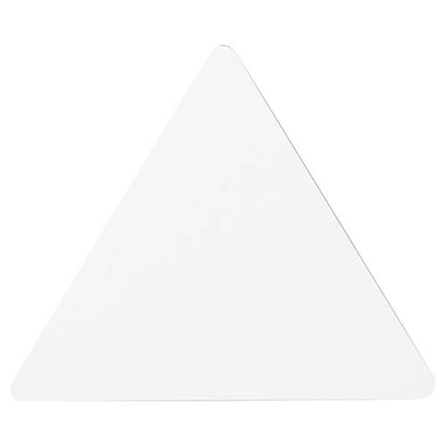 Trojúhelníkový fotorámeček z MDF pro sublimaci - 12,7 x 15,2 cm