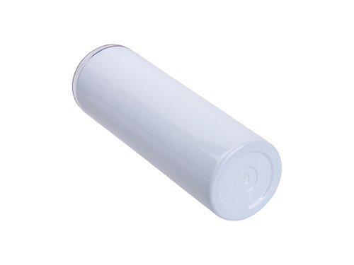 900 ml hrnek s brčkem pro sublimaci - bílý