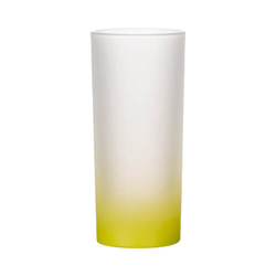 200 ml matné sklo pro sublimaci - limetkově zelený gradient