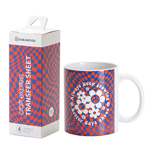 Přenosová fólie Mozaikové bludiště 30,5 x 11,4 cm - 4 ks.