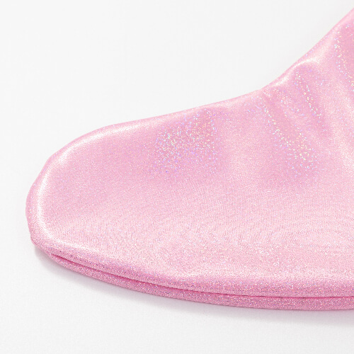 Třpytivá vánoční ponožka pro sublimaci - růžová