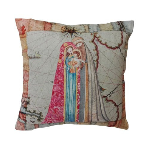 Plátěný povlak na polštář 38 x 38 cm pro sublimaci - Angels