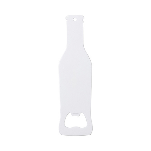 Otvírák na lahve 3,9 x 14 cm pro sublimaci - bílý