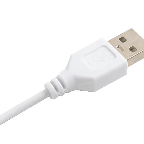 Kulatý dřevěný podstavec pro lampu LED