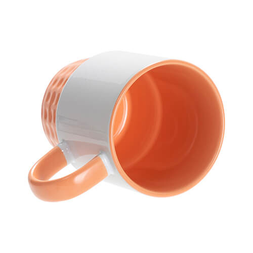 Stohovatelný hrnek 300 ml pro sublimaci - oranžový