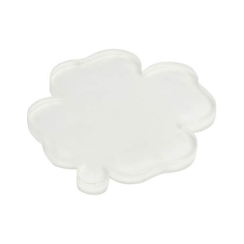 Akryl pro potah slámy pro sublimační tisk - čtyřlístek