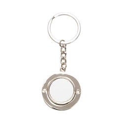 Otočný přívěsek na klíče pro sublimaci - kruh