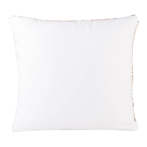 Povlak na polštář 40 x 40 cm s dvoubarevnými flitry pro sublimaci - šampaňské