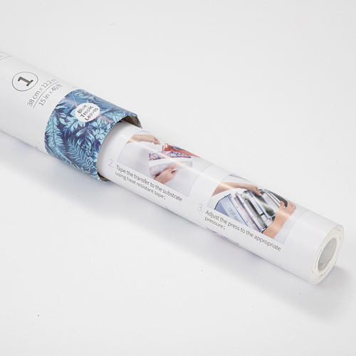 Hydrosublimační fólie Craft Express - Blue Tropic Leaves