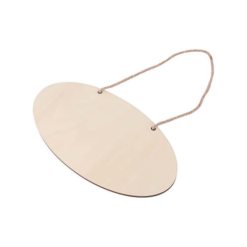 Rám - oválný překližkový závěs na dveře pro sublimaci