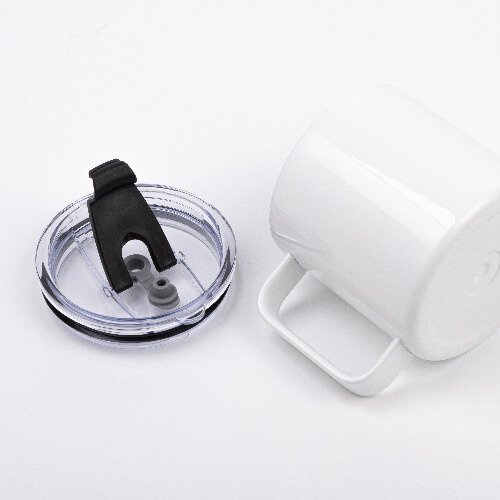 420 ml hrnek na kávu pro sublimaci - bílý