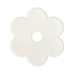 Akrylová jmenovka pro sublimaci - broskvový květ