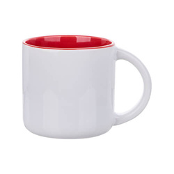 Hrnek 400 ml s červeným vnitřkem pro sublimaci