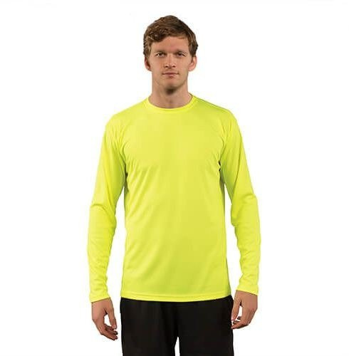 Solární tričko s dlouhým rukávem - Safety Yellow