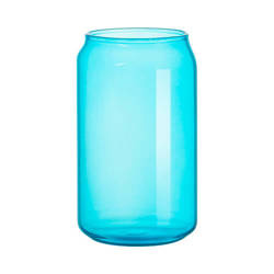 400 ml sklenice na sublimaci - tyrkysová