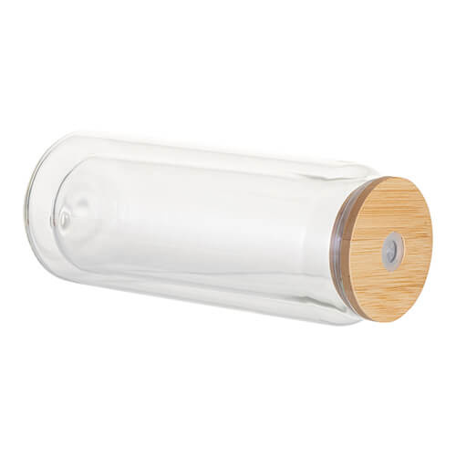 Skleněný hrnek 450 ml s dvojitou stěnou pro sublimaci