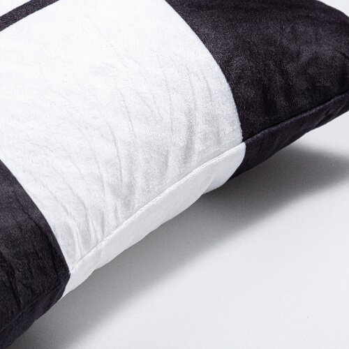 Plyšový povlak na polštář s fotografickými panely pro sublimaci - 3 panely