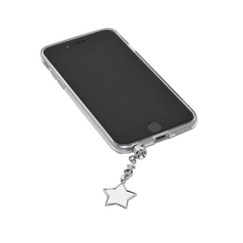 Krytka zásuvky pro sluchátka - hvězda - sublimační termotransfer