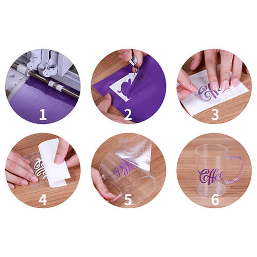 Sada 10 archů samolepicí fólie