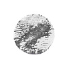 Dvoubarevné flitry pro sublimaci a textilní aplikace - stříbrný kruh Ø 10 cm