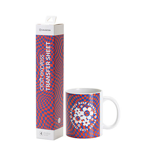 Přenosová fólie Mozaikové bludiště 30,5 x 30,5 cm - 4 ks.