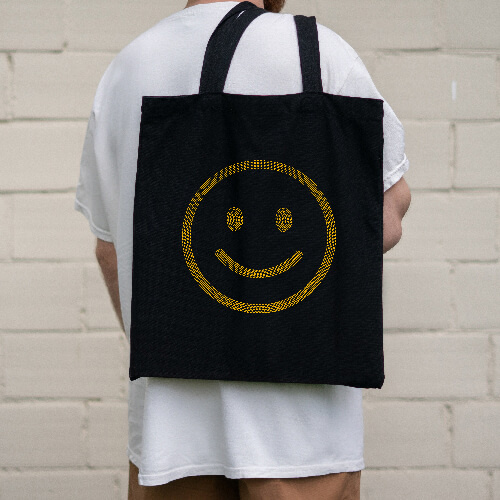 Velký zirkonový plech pro termotransfer - úsměv