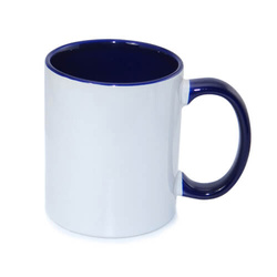 Hrnek 330 ml ECO FUNNY tmavý modrý (Sublimace Termotransfer)