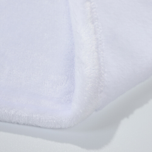 Deka Minky 152 x 102 cm pro sublimaci - bílá