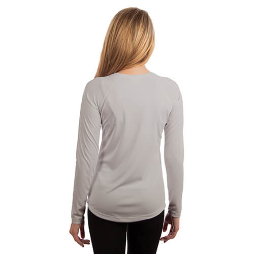 Dámské tričko Solar s dlouhým rukávem pro sublimaci - Pearl Grey