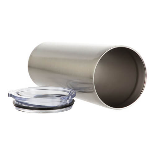 Termohrnek 650 ml z nerezové oceli pro sublimaci - stříbrný