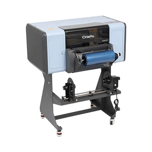 Stojan tiskárny OtterPro Model C 30 UV DTF na kolečkách