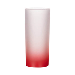 200 ml matné sklo pro sublimaci - červený gradient