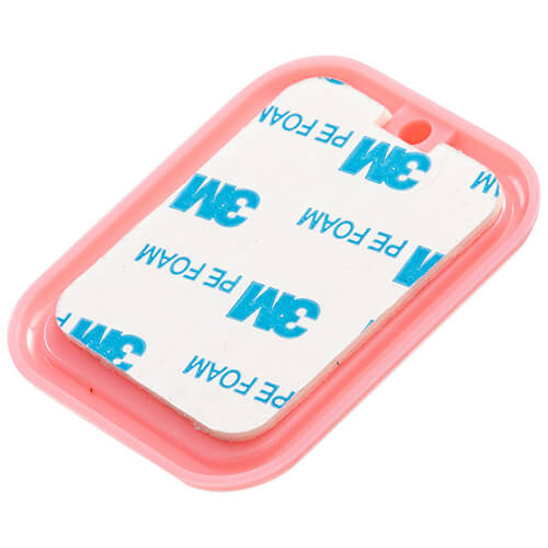 Velký plastový věšák pro sublimaci - růžový obdélník