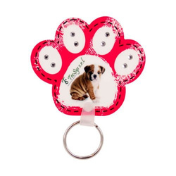 Přívěsek s tlapkou z MDF - sublimační termotransfer