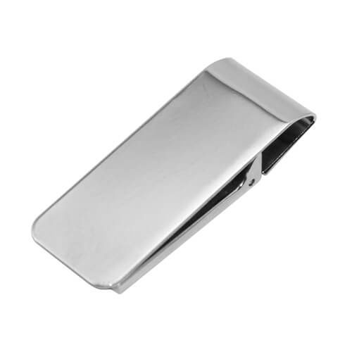 Obdélníkový klip na bankovky 2,2 x 6 cm sublimační termotransferový