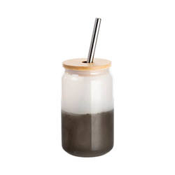 400 ml sklenice na sublimaci za studena - černá