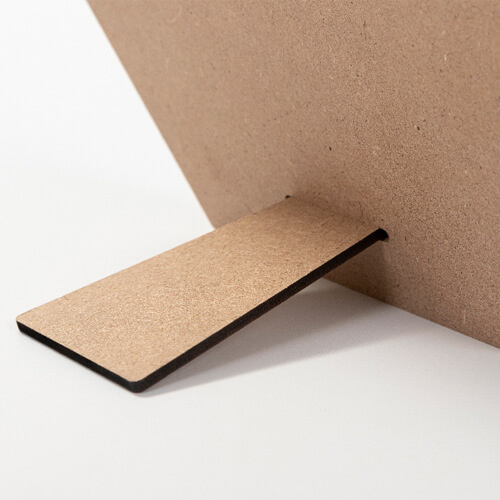 Šestihranný MDF fotorámeček pro sublimaci - 17,8 x 20,3 cm