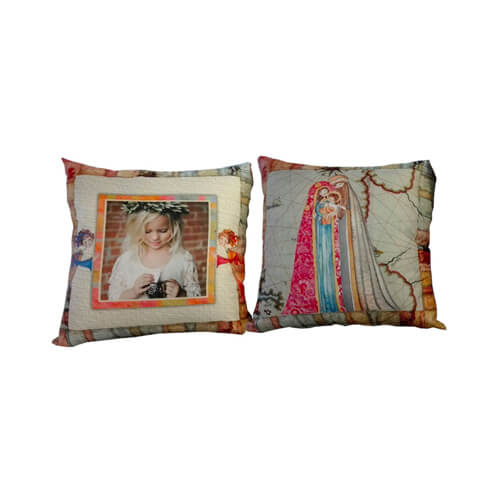 Saténový povlak na polštář 38 x 38 cm pro sublimaci - Angels