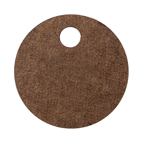 Vláknitá jmenovka na hrnek 480 / 600 / 540 / 750 ml pro sublimaci - kolečko