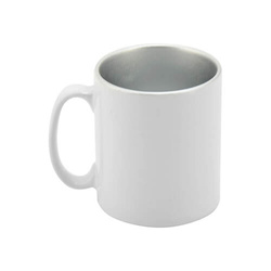 Hrnek 300 ml se stříbrným vnitřkem (sublimace termotransfer)