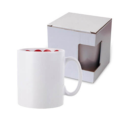 Hrnek 300 ml s vnitřním motivem I love You + krabička (sublimace termotransfer)