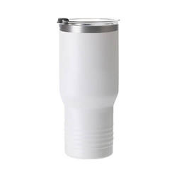 Hrnek z nerezové oceli o objemu 650 ml pro sublimaci - matně bílý