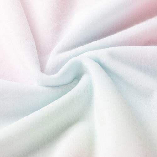 Barevný povlak na polštář 40 x 40 cm z dlouhosrstého rouna a mikrovlákna pro sublimaci